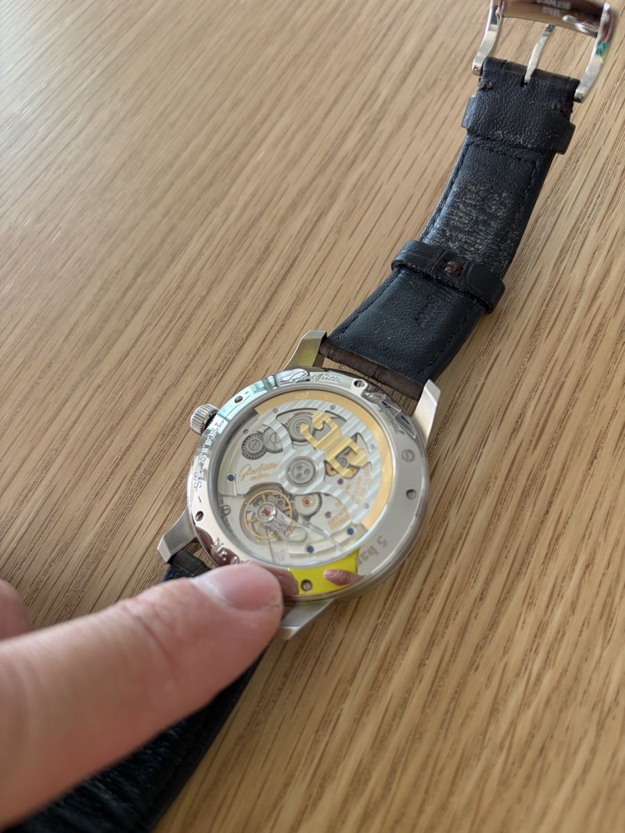 Glashütte Orologi: Glashütte Senator Excellence Panomatic Date Moonphase – Usato da Wettswil venduto da dzlatarev 7