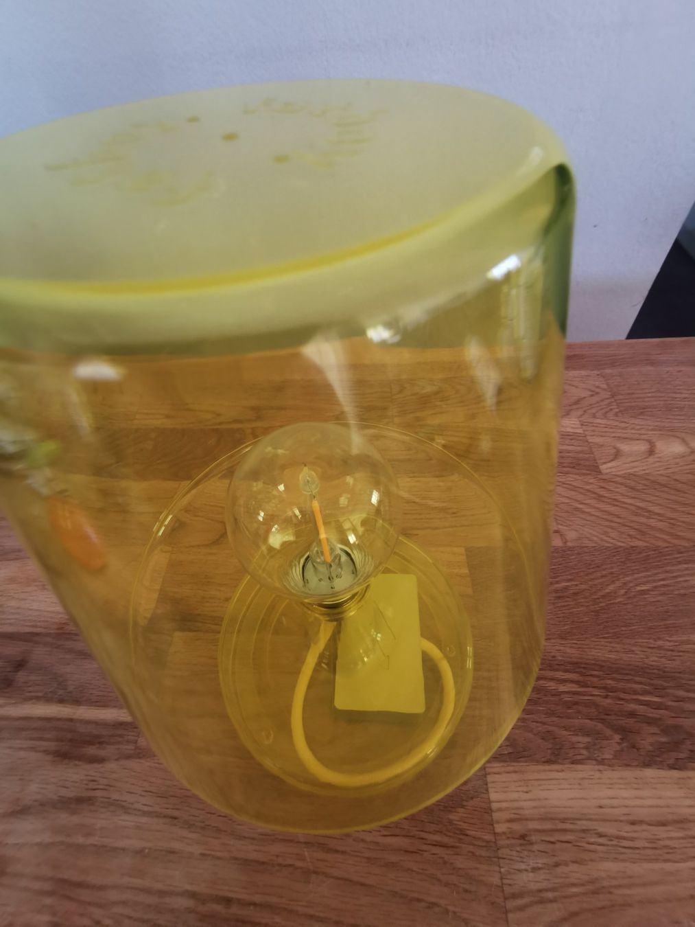 Lampade: TRANSPARENTE Fatboy Akku Tischlampe – Usato da St.Gallen venduto da 55232 6
