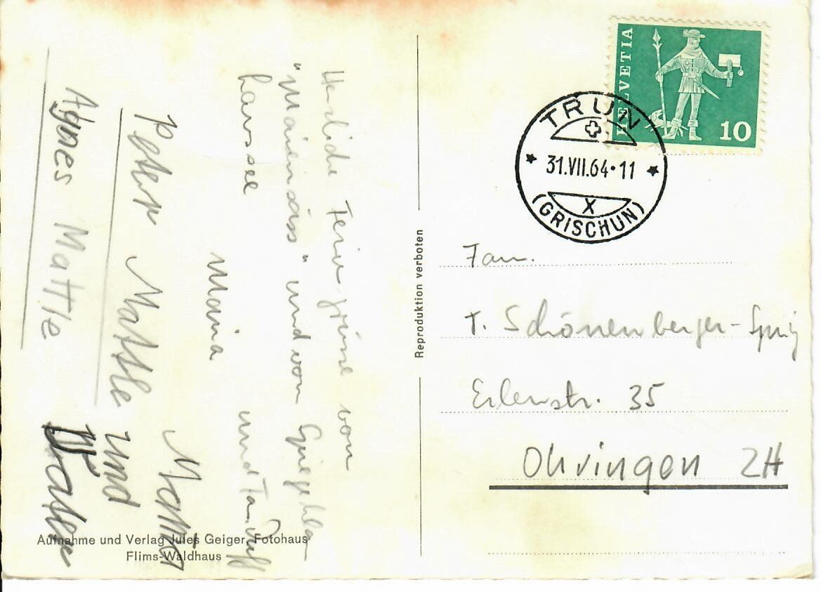 Cartoline postali: Laussee – Usato da Hochdorf venduto da Ziegel-16 1