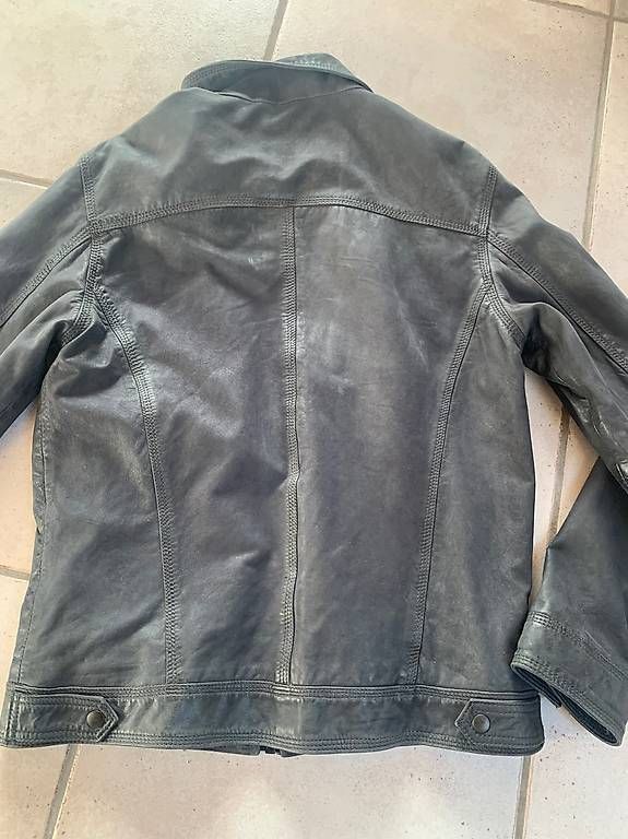 Giacche: Lederjacke Lammleder Grau – Usato da Goldau venduto da locherrogerio 3