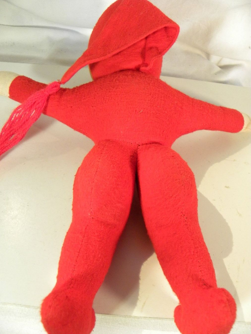 Puppen: Alte rote Original-Knorrlifigur – Gebraucht aus Reinach von Cargill 6