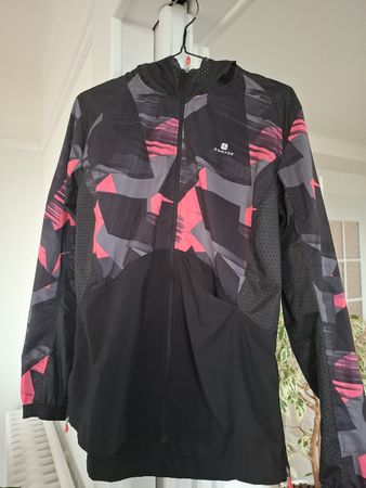Veste de sport Domya noire et rose - Taille 40/42