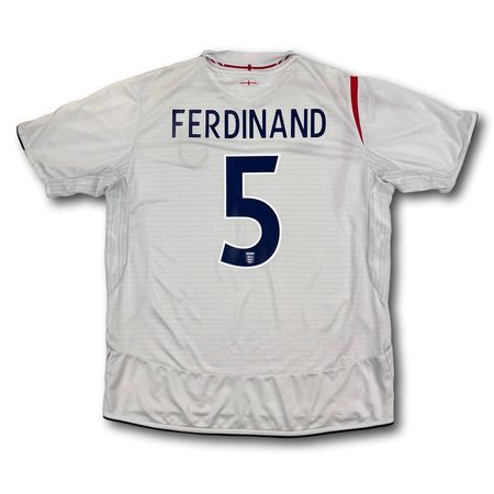 England - 2005-07 - Heim - XL - Umbro - Ferdinand