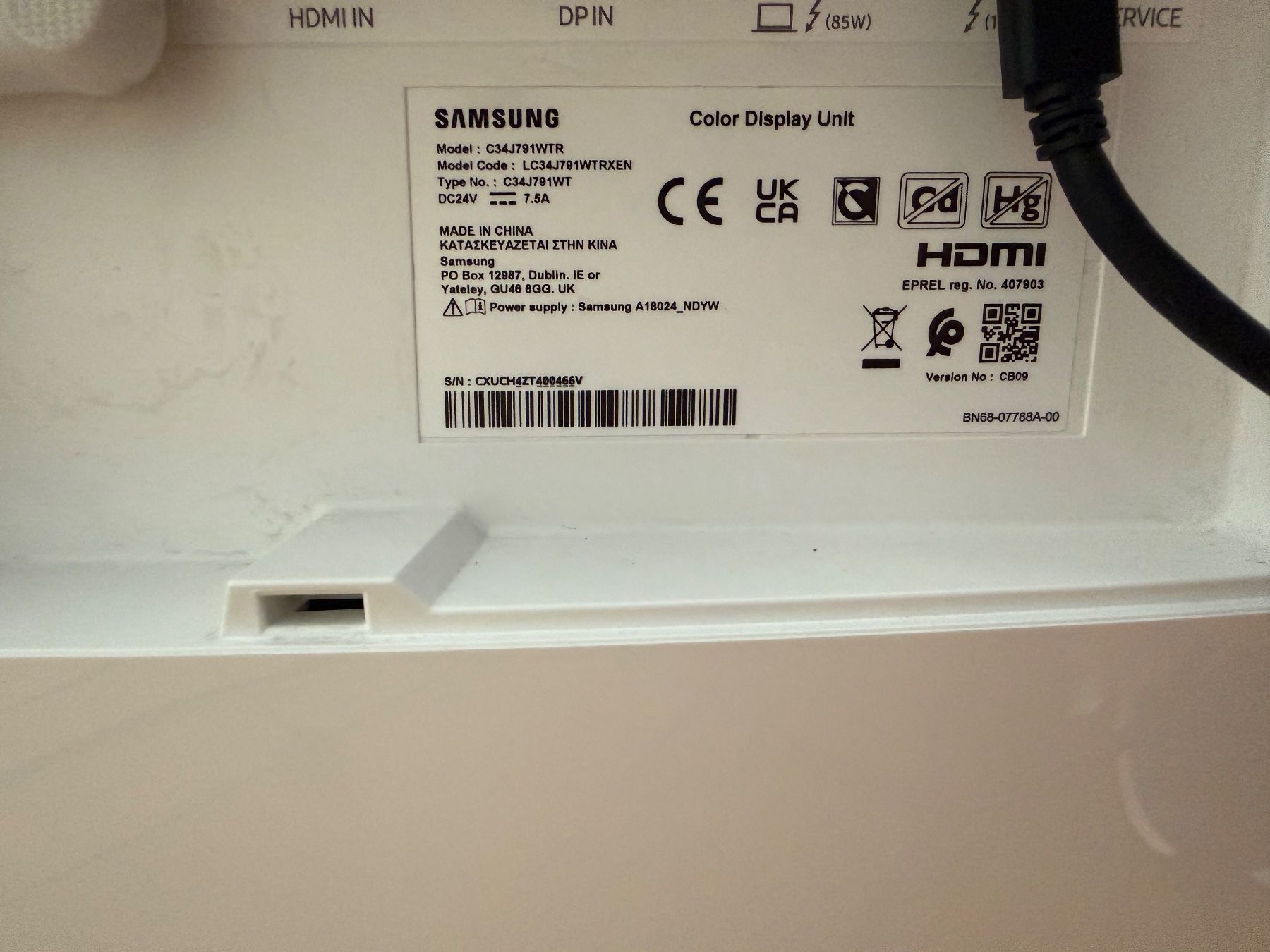 Samsung Monitore: Samsung 34" PC Bildschirm – Gebraucht aus ZÜRICH von Soraone1 1