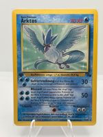Pokemon Karte - Arktos  Fossil Erste Editon DE