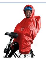 Regenponcho für Velokindersitz