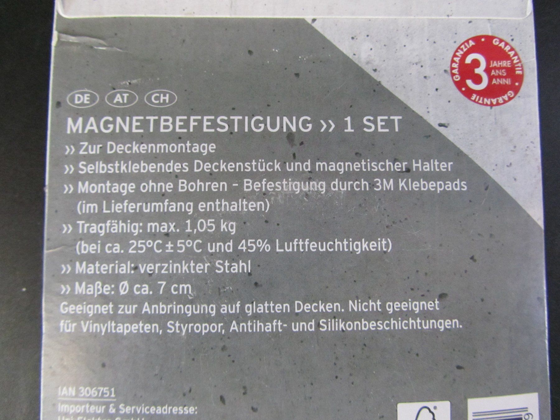 Calamite: UNI Magnetbefestigung – Nuovo (secondo la descrizione) da Muhen venduto da Restwert_Muhen 4