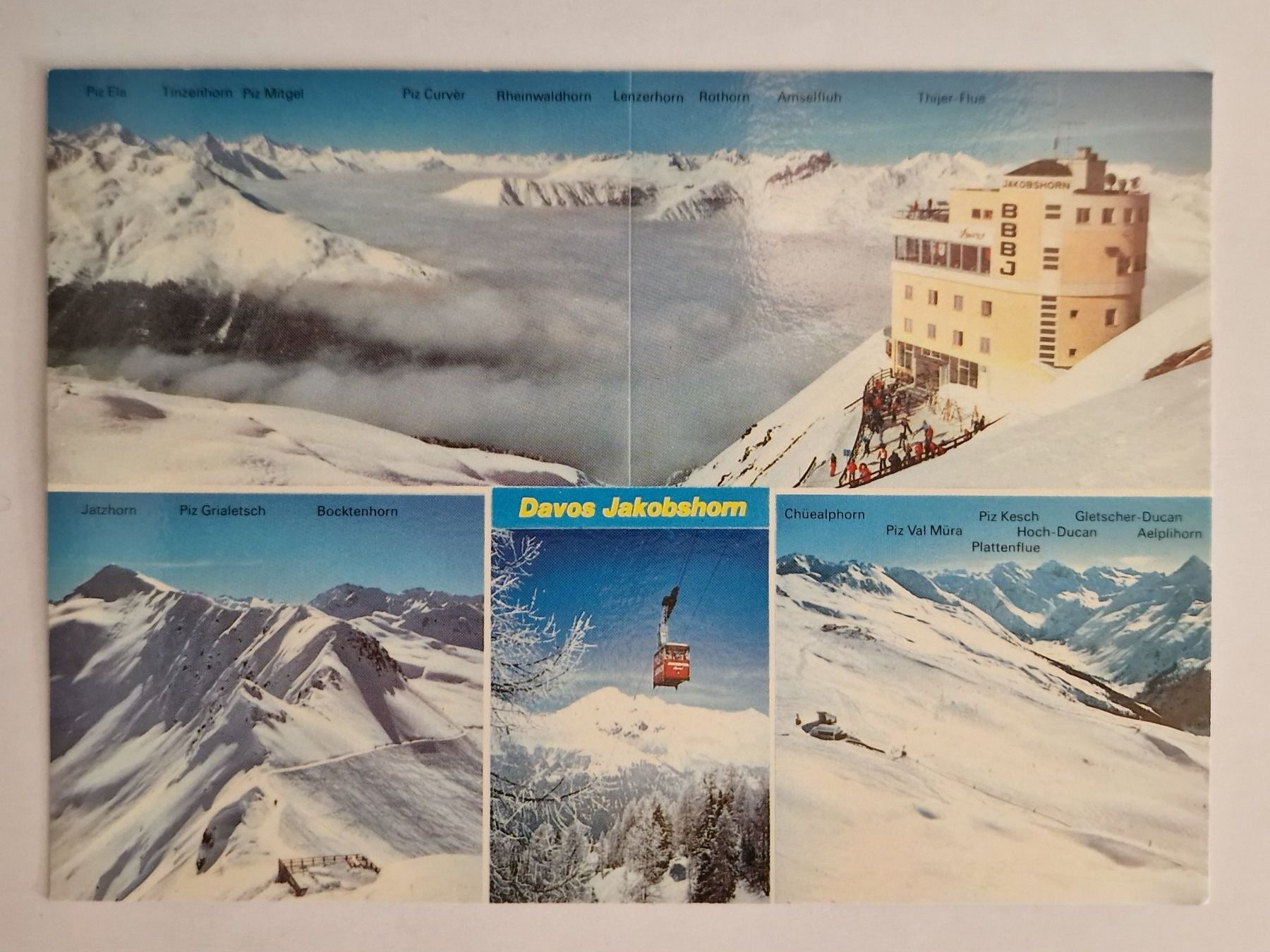 Cartoline postali: Davos Jakobshorn – Usato da Rüegsauschachen venduto da Hbru