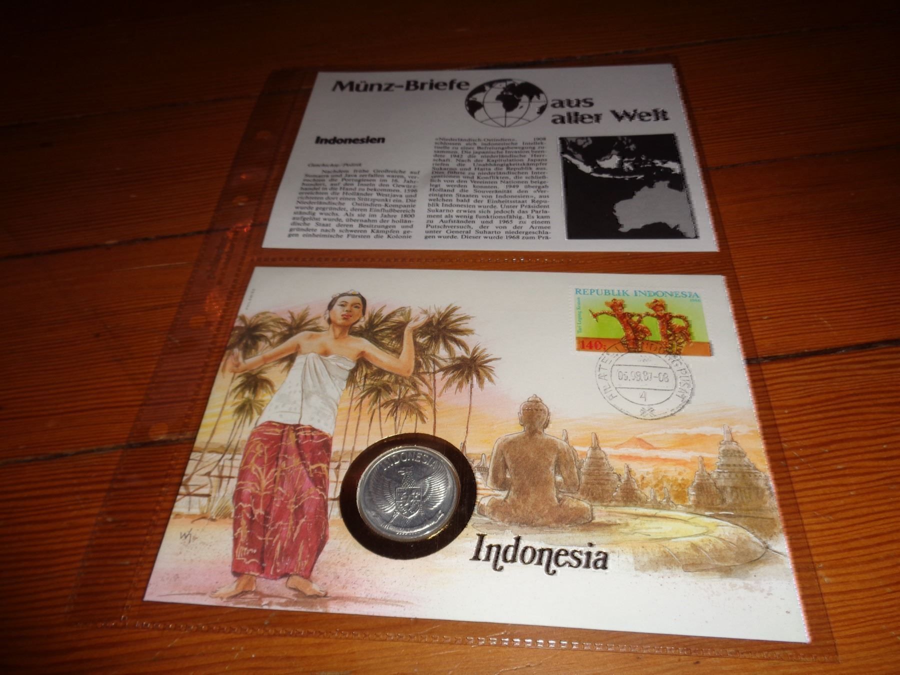 Tutti le monete: Münzbrief Indonesien – Usato da Olten venduto da Disc-Verkauf