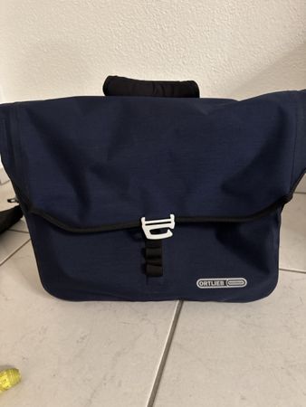 Ortlieb Downtown Two Plus Tasche blau 20 Liter neuwertig