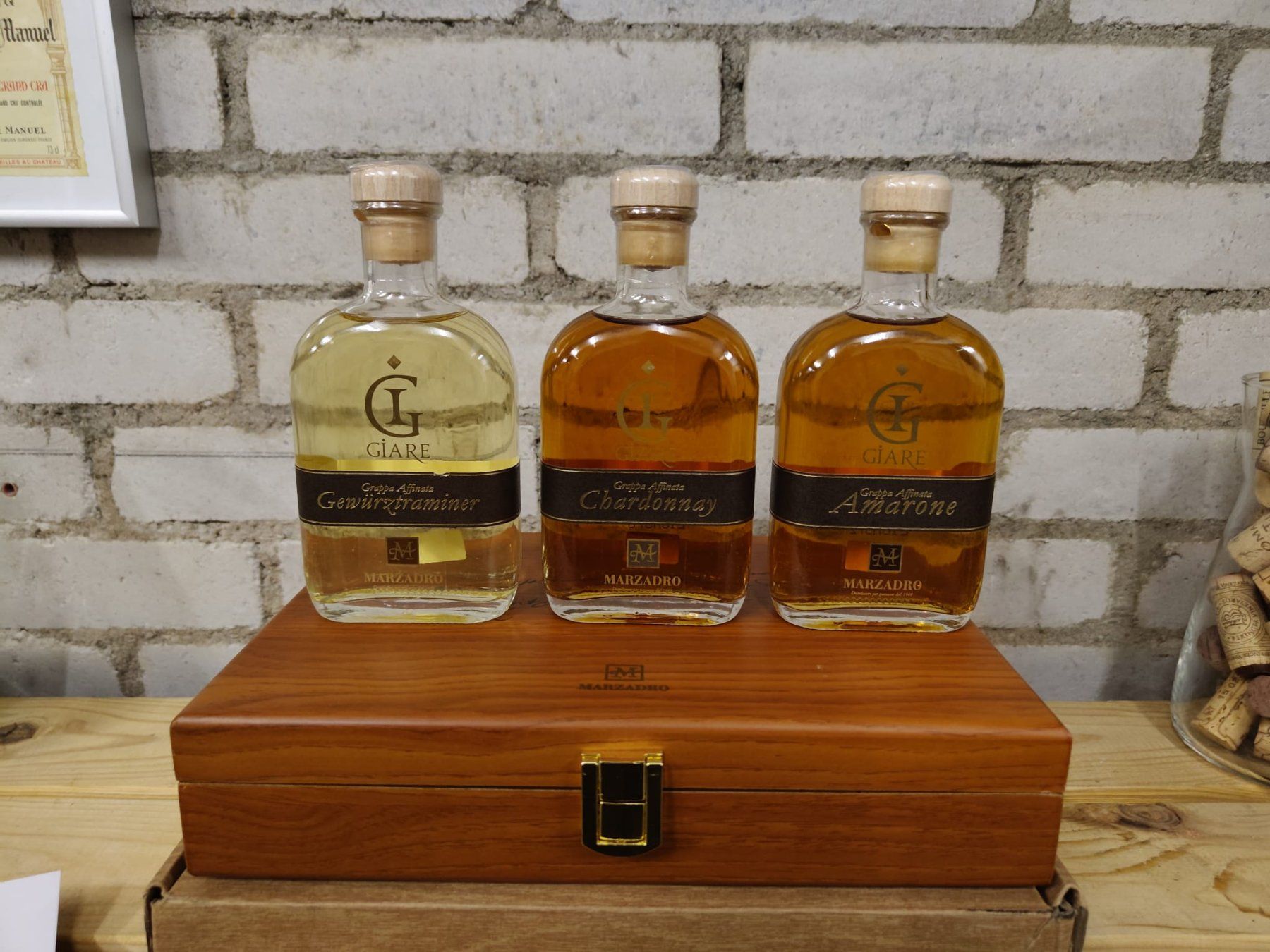 Spirituosen: Geschenkset Grappa Marzadro Le Giare  3x0.2l – Neu und originalverpackt aus Münchenstein von wusmarino 5
