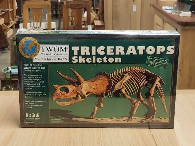 Kit di modellismo & Modellini statici: Museum quality  Models 1:35 Triceratops Skeleton – Nuovo e nell'imballaggio originale da Chur venduto da FeschtlandBrockiChur