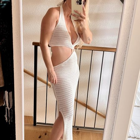 Häkelkleid lang 
