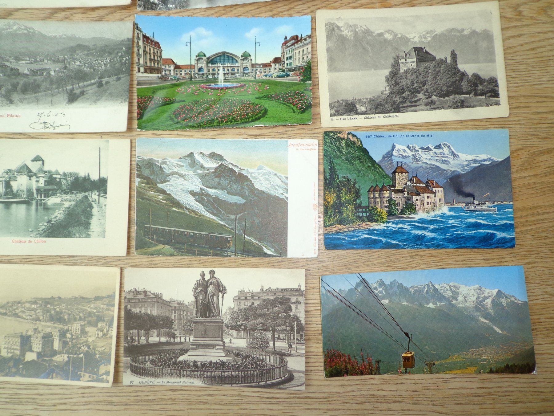 Cartoline postali: Antike Postkarten Ansichtskarten Schweiz Sammlung 20 Stück – Usato da Andeer venduto da Baerenburger 4
