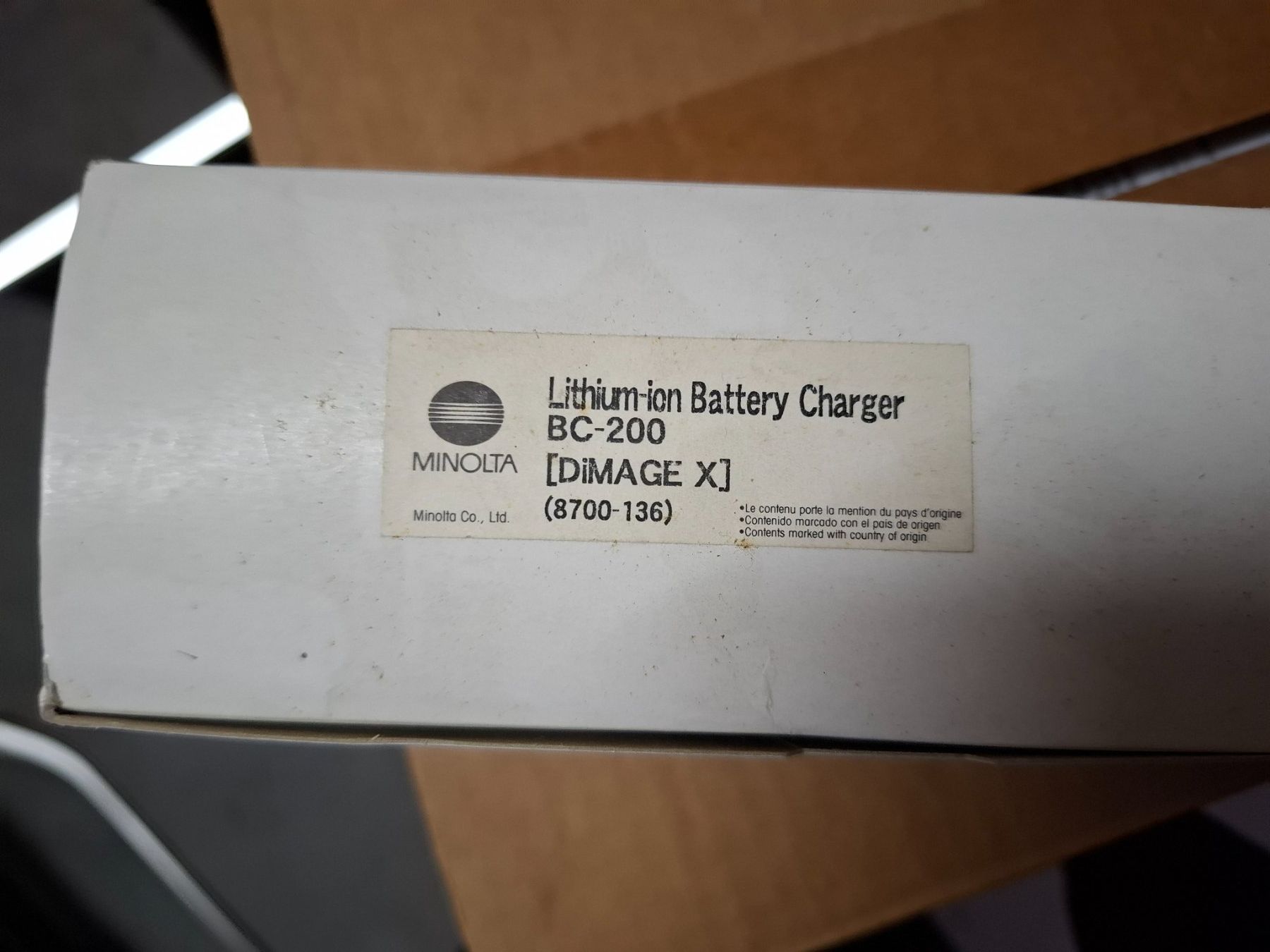 Caricatori & Batterie: Minolta Batterieladegerät BC-200 – Nuovo (secondo la descrizione) da Kerzers venduto da Hubihifi