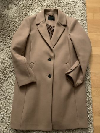 C&A Wintermantel Damen beige Gr. 44
