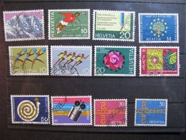 1970 / 71 Sonder & Werbemarken gest
