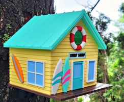 Vogelhaus Surf Shop  Ferienstimmung im Kleinformat