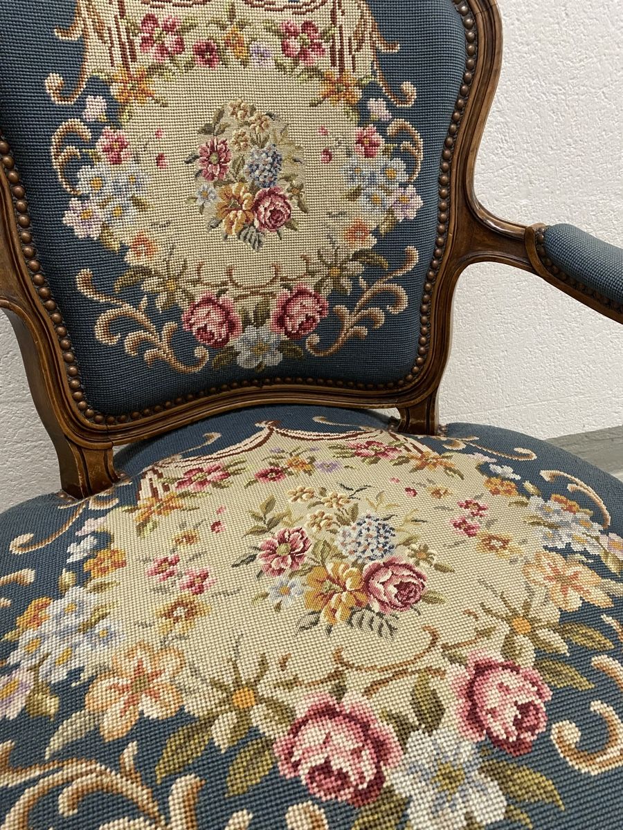 Sessel: Antiker Gobelin Sessel Louis XV-Stil  – Gebraucht aus Männedorf von Adamiat 1