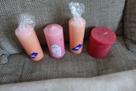 1 neues 4 teiliges Kerzen Set
