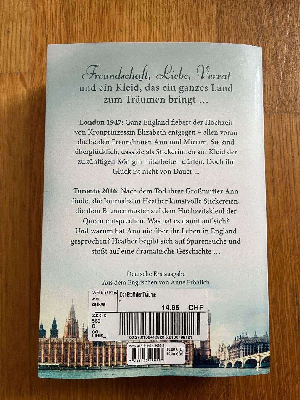 Libri: Taschenbuch "Der Stoff der Träume", Jennifer Robson – Usato da Grosswangen venduto da Vita500 1
