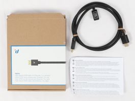 DIGITEC  HDMI/Ethernet KABEL 1Meter Schwarz