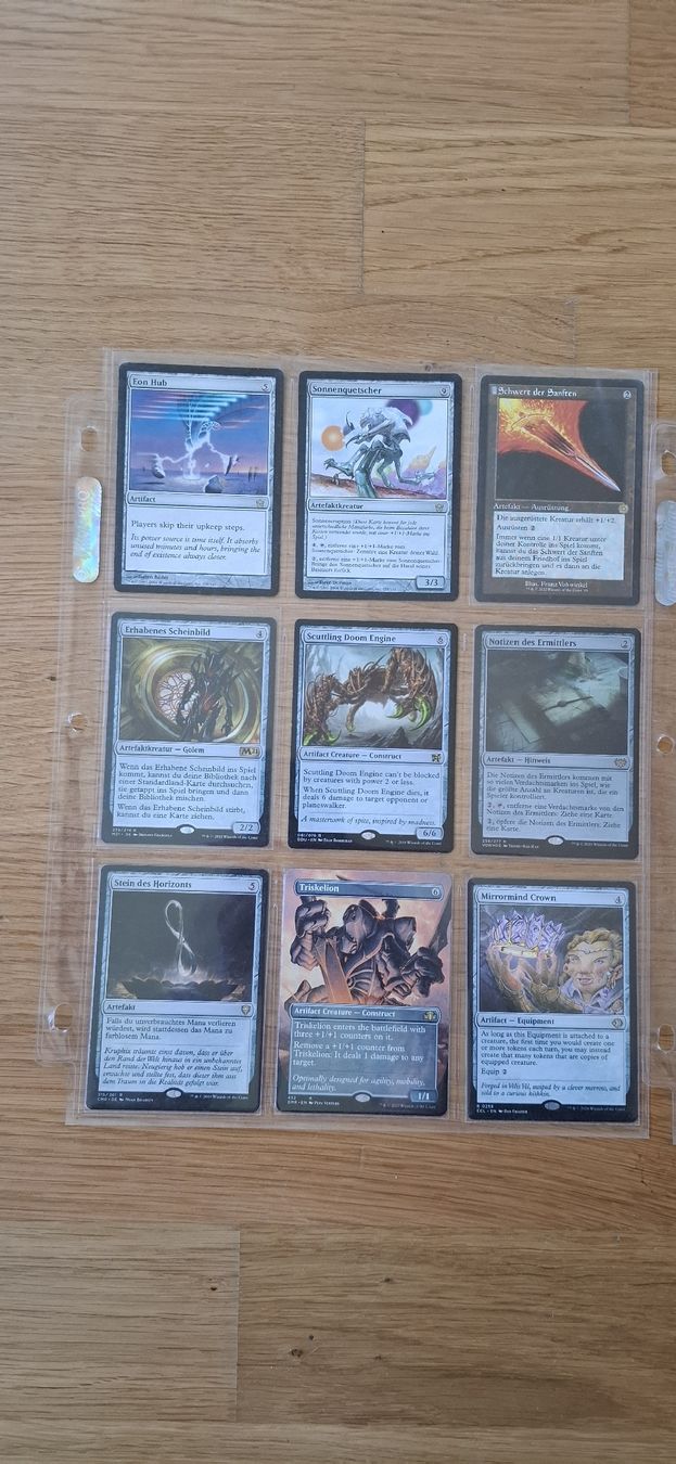 Magic The Gathering Carte collezionabili: Magic the Gathering Karten Sammlung Bundle Selten Artefakte – Usato da Zürich venduto da rodney02 1