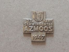 Abzeichen Kantonal Schwingfest Schwingen Uzwil SG 1948
