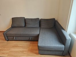 Ecksofa FRIHETEN IKEA grau mit Schlaffunktion guter Zustand