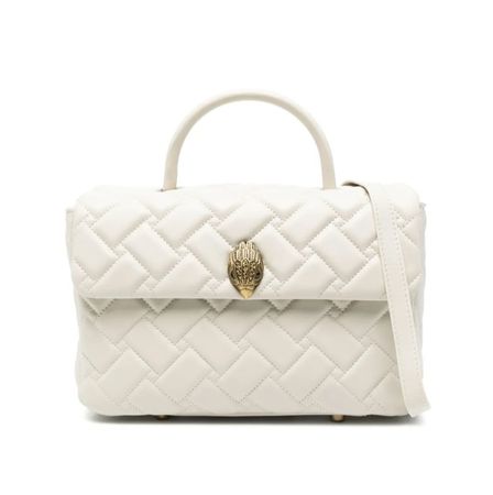 Tasche KURT GEIGER LONDON, Kensington Top Handle Bag, weiss