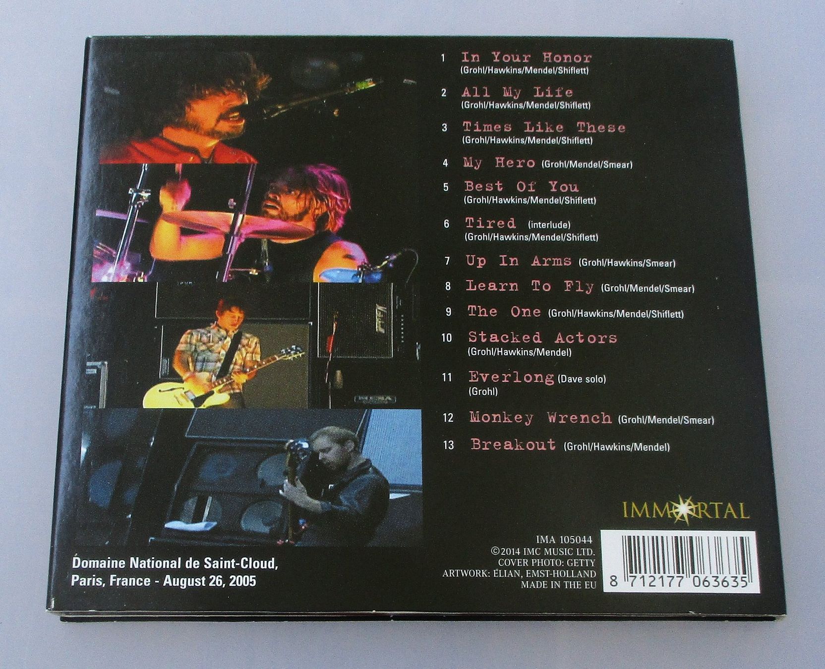 CDs: FOO FIGHTERS - Live in Paris 2005 – Gebraucht aus Wattwil von Muriel11 1