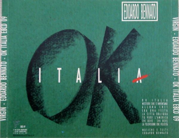CD: EDOARDO BENNATO (CD) OK Italia – Usato da Zürich venduto da Tarafo5 1
