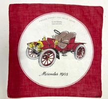 Taschentuch Mercedes 1903 Werbung für Carrosserie