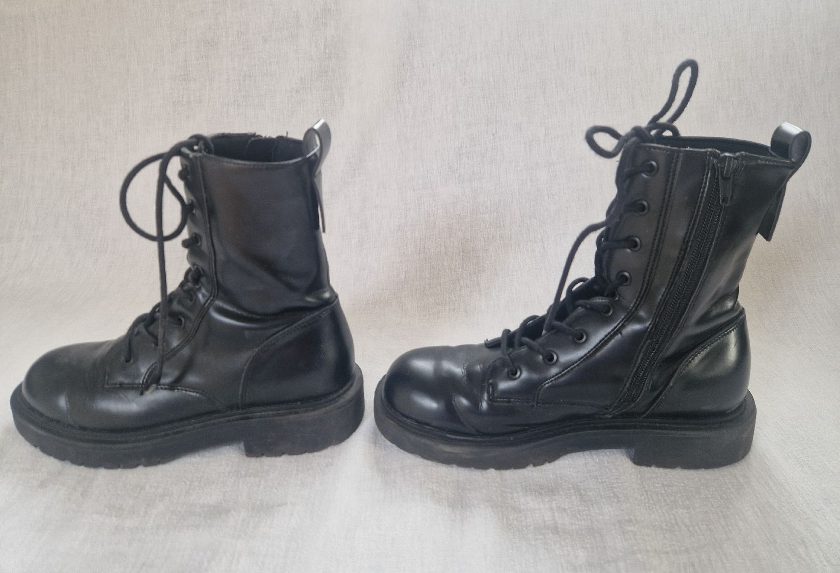 Zara Damenschuhe: Zara Boots, schwarz, Gr. 36 – Gebraucht aus Muri b. Bern von mlutring