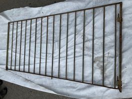 Rundstabgeländer mit halbrundem Handlauf (Garten-Törli)