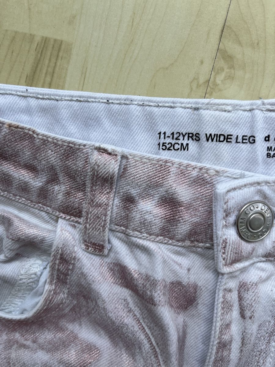 Pantaloni: Glitzernde Jeans ✨ Gr.152 – Usato da Bern venduto da piweli 2