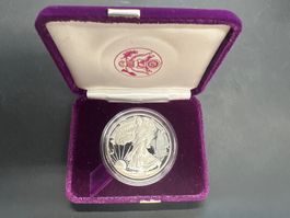 1 Unze Silber American Eagle 1986 mit Originalbox