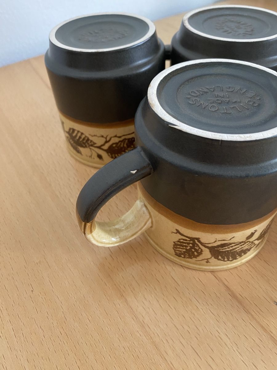 Tazze: 6 Kaffee/Tee Tassen Biltons England  – Usato da Schwarzenburg venduto da Michellu 6