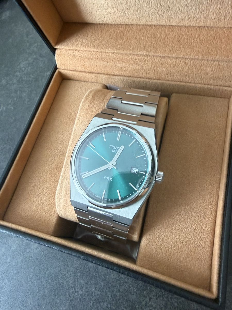 Tissot Montres: Tissot PRX 40 mm - Mint/ Tiffany Blue – Neuf (Voir description) à Balgach par MuratAk 2