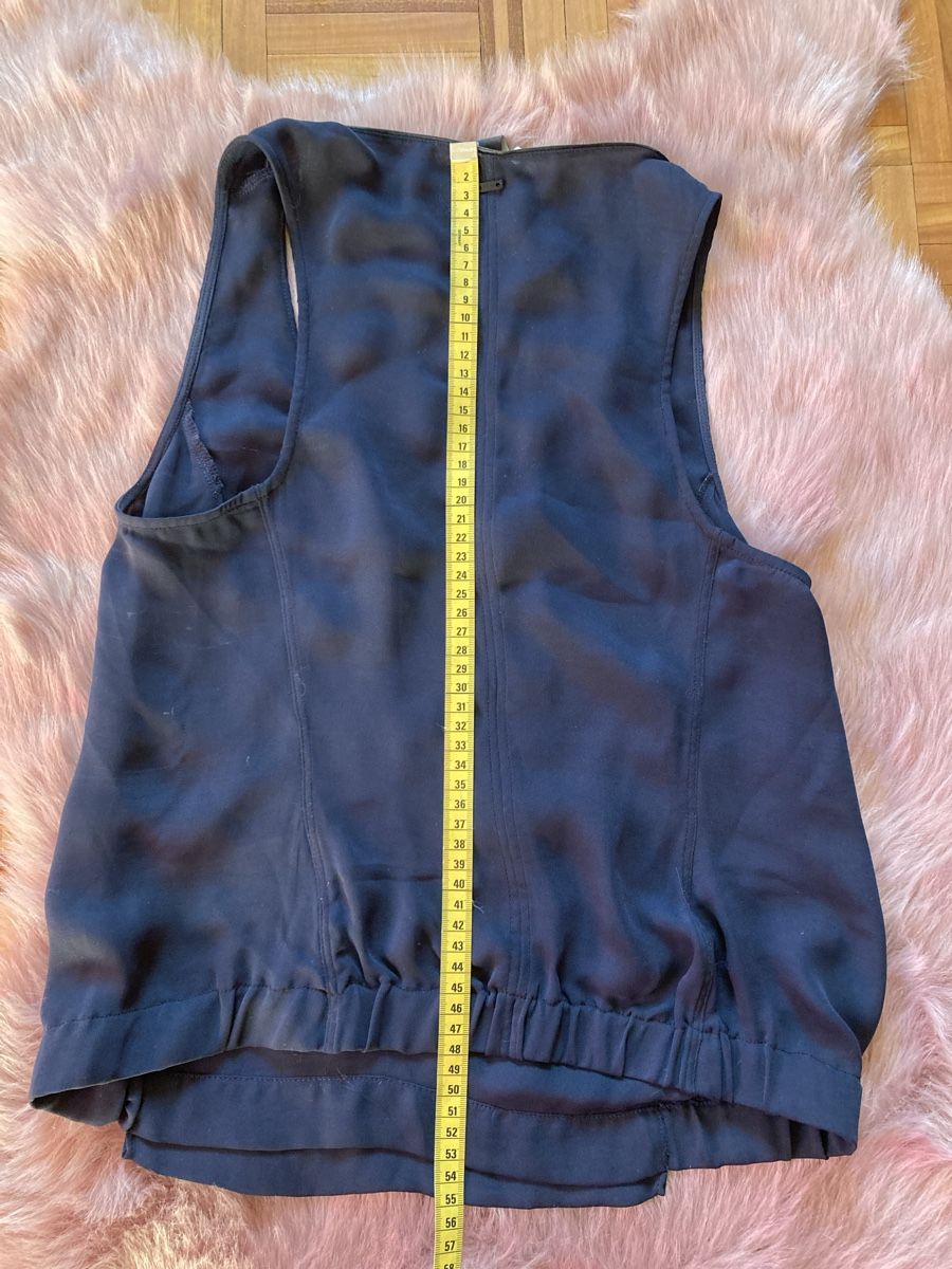 Top: Top bleu gris coupe originale XS – Usato da Ardon venduto da hel_2sxp 1