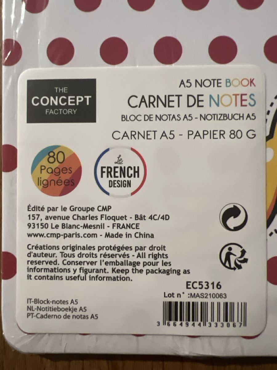 Blocs de correspondance: 2 Notizhefte A5 – Neuf avec emballage d'origine à Uznach par Apuutze 6