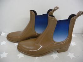 Schuh: Navyboot Gummistiefel Regenstiefel Gr. 39