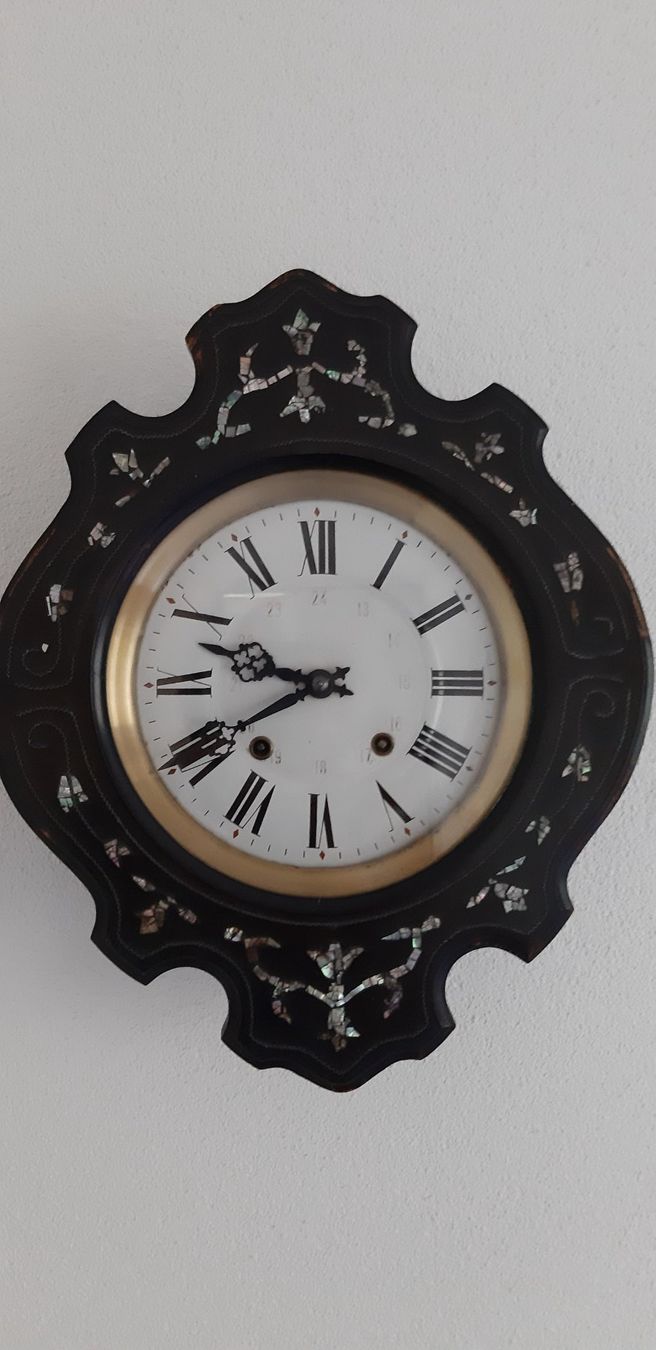 Stand- & Wanduhren: Franz. Wanduhr Oeil de Boeuf ca. 1920 – Gebraucht aus Balterswil von Jolie6 1
