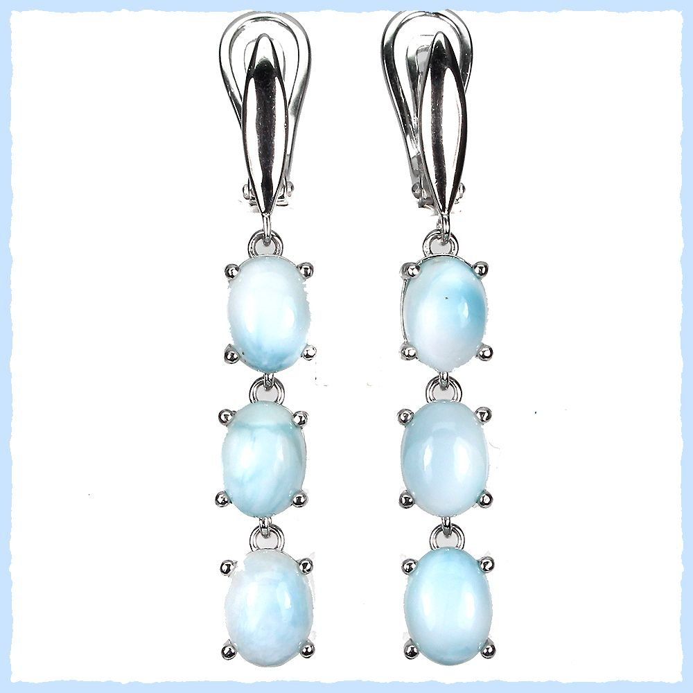 Orecchini pendenti & Orecchini a lobo: LARIMAR, Larimar Ohrhänger 925 Silber – Nuovo e nell'imballaggio originale da Oberglatt ZH venduto da Goldfee1