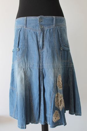 Jupe jeans taille 40