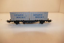Märklin H0: DB Containerwagen Hapag Lloyd