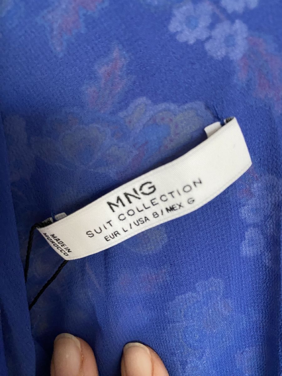 Mango Kleider: Blaues Sommerkleid Mango Gr. L NEU – Neu und originalverpackt aus Muensingen von drleevsy 6
