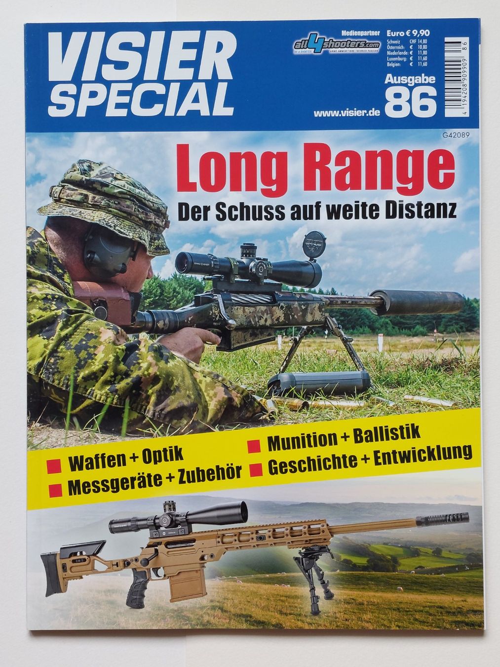 Riviste & Magazine: VISIER Special Nr. 86 - Long Range – Nuovo (secondo la descrizione) da Liebefeld venduto da Helveticus6