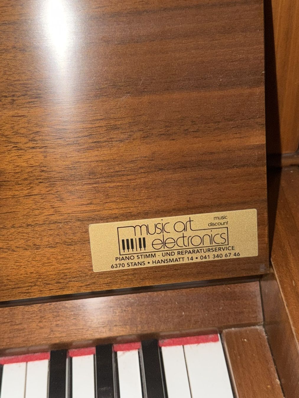 Yamaha Strumenti musicali: Yamaha Klavier mit Stuhl – Nuovo (secondo la descrizione) da bremgarten AG venduto da elischa99 1