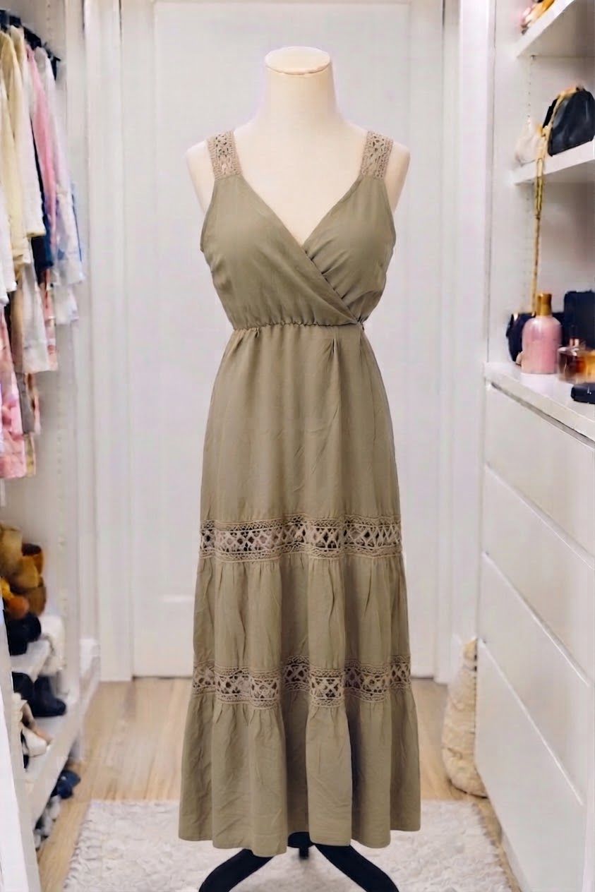 Kleider: Maxidress boho 100% Baumwolle – Gebraucht aus Lopagno von CLep
